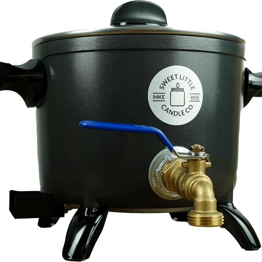 MADE, Wax Melter for Candle Making, Easy Turn Handle, Holds 10lbs of Melted